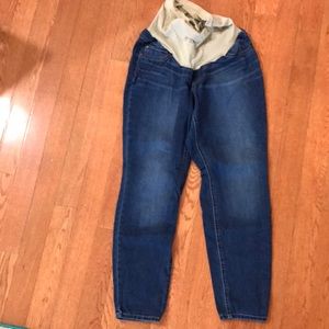 Indigo Blue Plus Maternity Jeans 1X